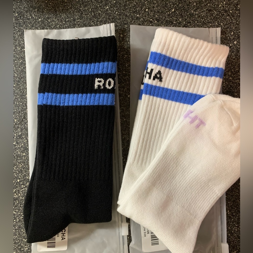 Two pairs Roucha socks